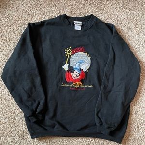 Disney Vintage Year 2000 Embroidered Sweatshirt